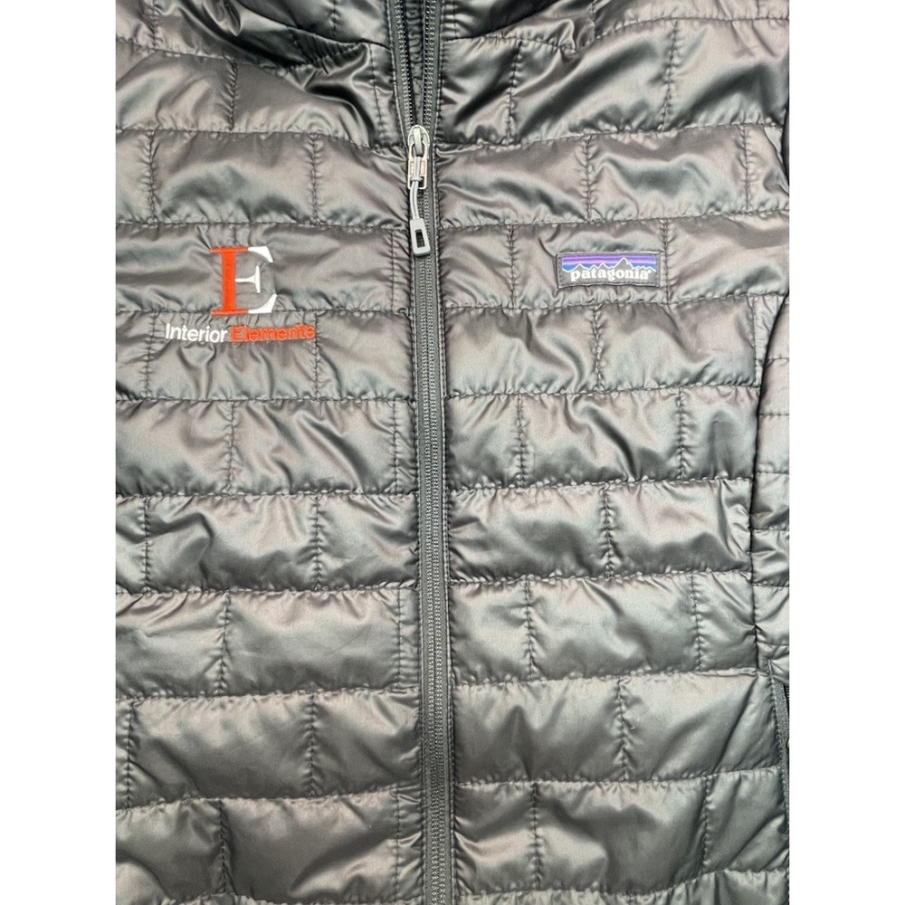 Patagonia Nano Puff Jacket Women's M Black Insulated Zip Front Logo - Picture 4 of 11